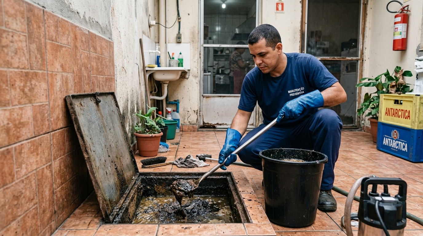 Limpeza de Caixa de Gordura perto de mim em Caxias do Sul‑RS